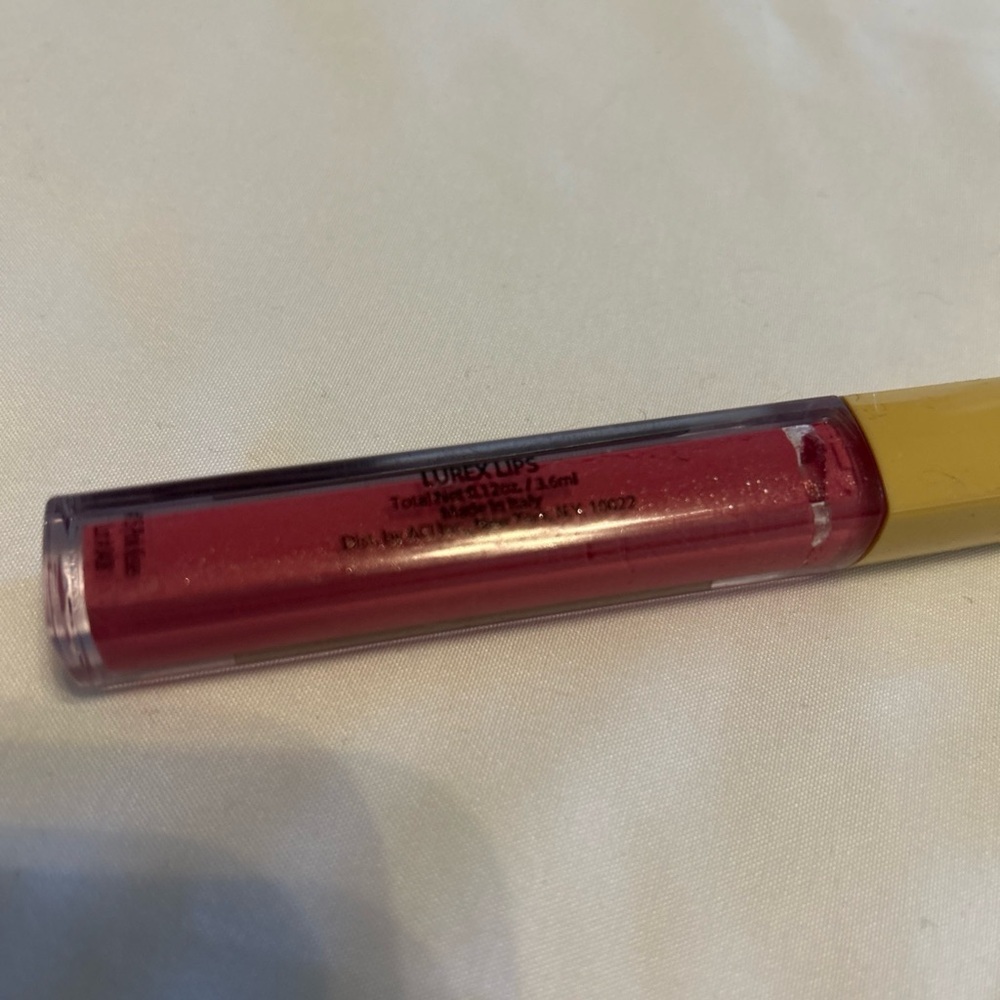 READY TO WEAR LUREX LIPS LIPGLOSS COLOR #15 Pink Kisses FULL SIZE - NEW